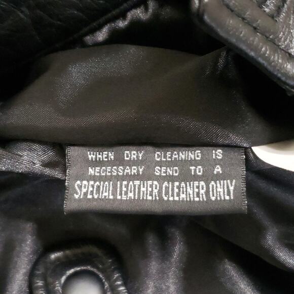 Vtg Maxima Wilsons Leather Black Rider Pants Sz 6 Bikercore Motorcycle Rock - Picture 9 of 16